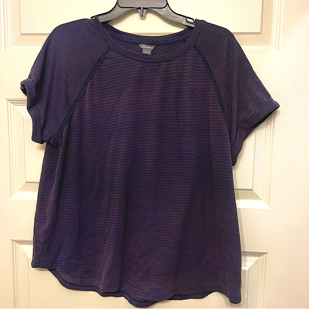 EDDIE BAUER Women's Purple Top